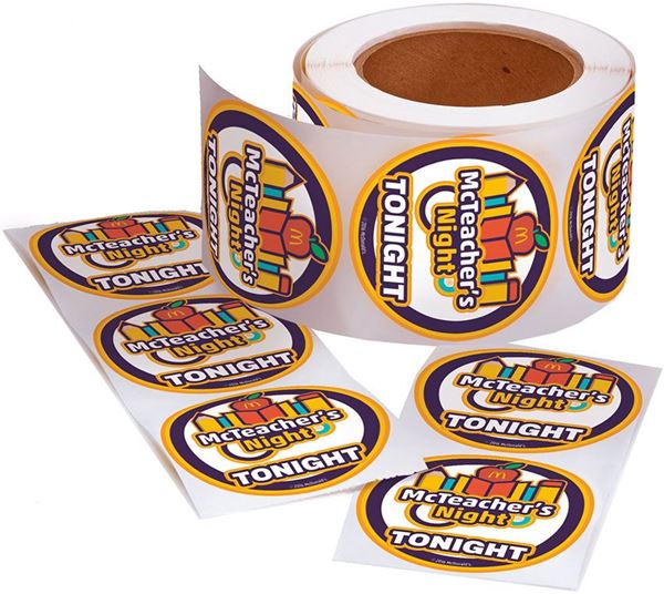 Mcteacher S Night Tonight Stickers 100 Per Roll Mcteacher S Night Tonight Stickers 100 Per Roll