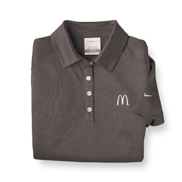 Polos Smilemakers Mcdonald S Roved Vendor For Branded Merchandise Las Nike Grey Drifit Polo
