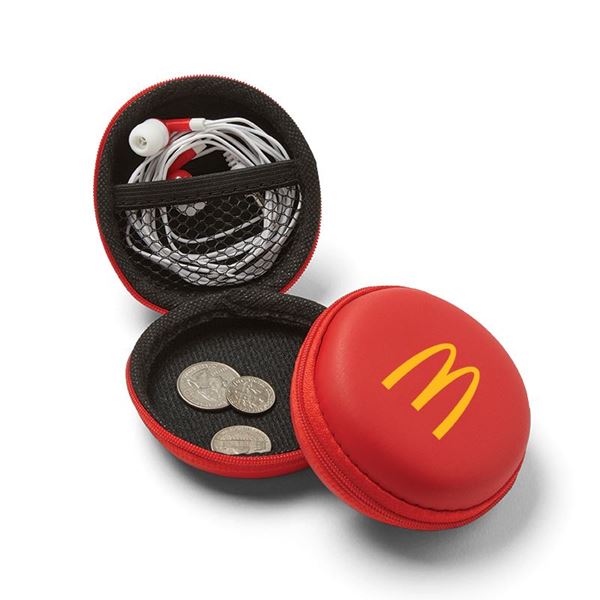 Zippered Coin Pouch - Smilemakers | McDonald's approved vendor for branded merchandise