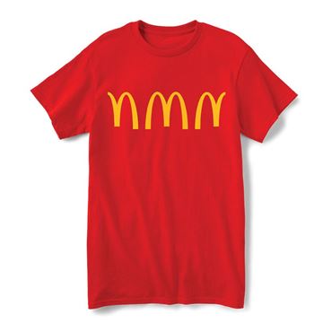 Picture of Red Arches Repeat Graphic T-shirt