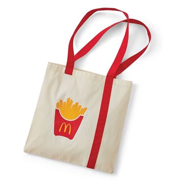Picture of Fry Box Icon Canvas Tote