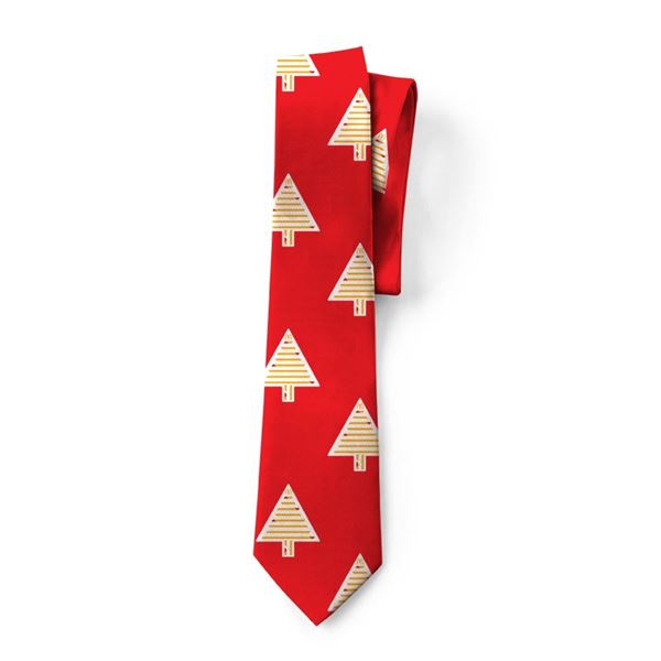 Picture of Men's Dipped Fries Tree Tie
