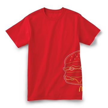 Picture of Big Mac Icon Outline T-shirt
