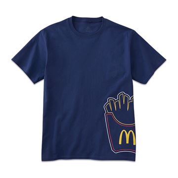 Picture of Fry Box Icon Outline T-shirt