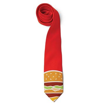 Picture of Men's Large Big Mac Icon Tie