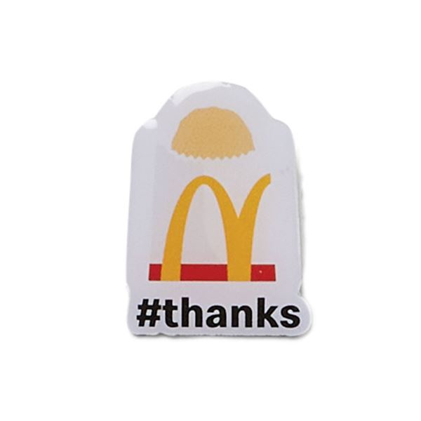 Picture of #Thanks Lapel Pin