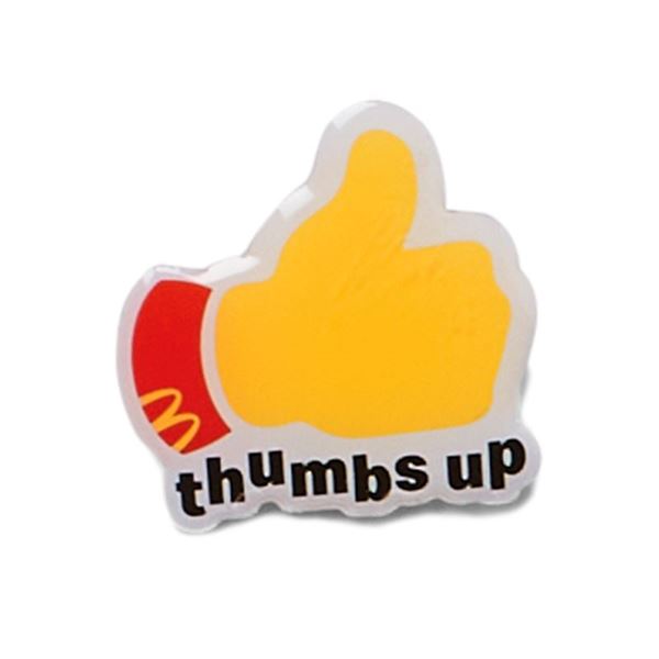 Picture of Thumbs Up Lapel Pin