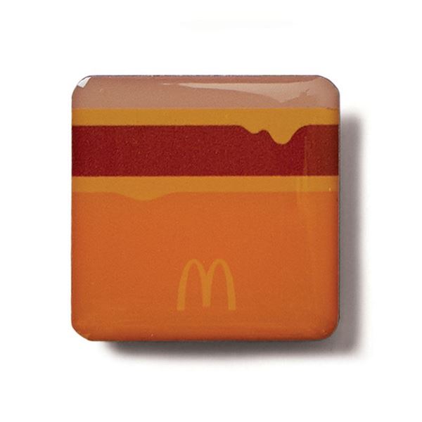 Picture of Clamshell Quarter Pounder Pin