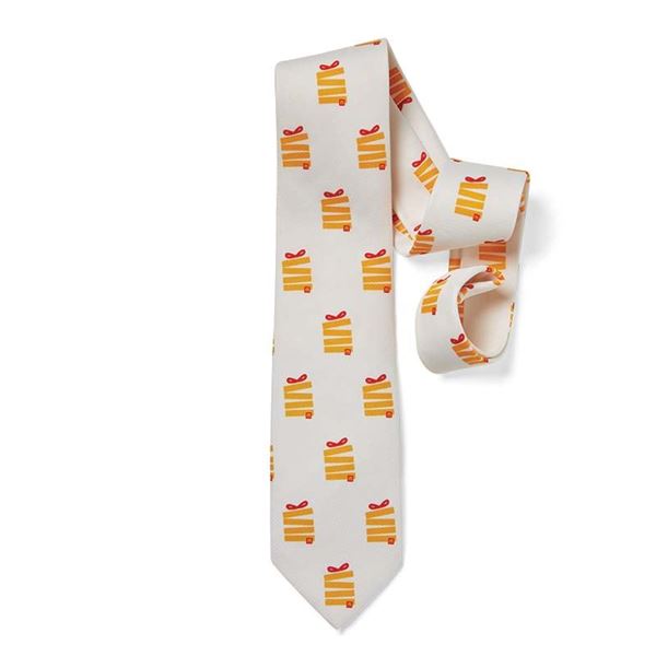 Picture of Men's Jumble Fries Present Tie