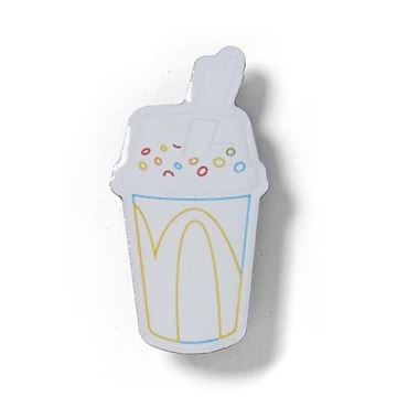 Picture of White Outline McFlurry Pin