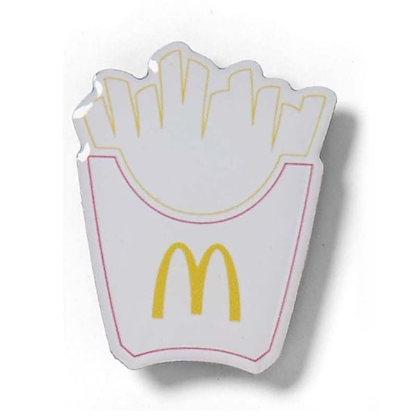 Picture of White Outline Fry Box Pin