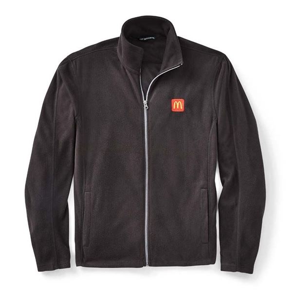 Picture of Men's Black Microfleece Jacket
