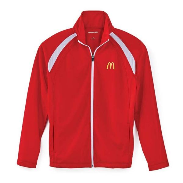 Men's Red Track Jacket