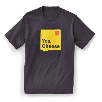 Picture of Yes, Cheese Black T-shirt