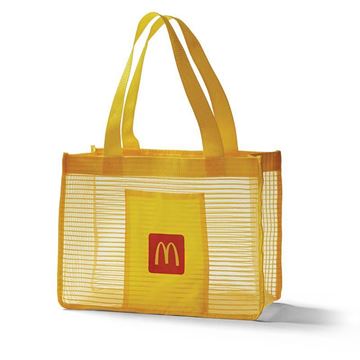 Picture of Arches Sheer Stripe Mesh Tote
