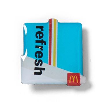 Picture of Refresh Drink Cup Square Pin