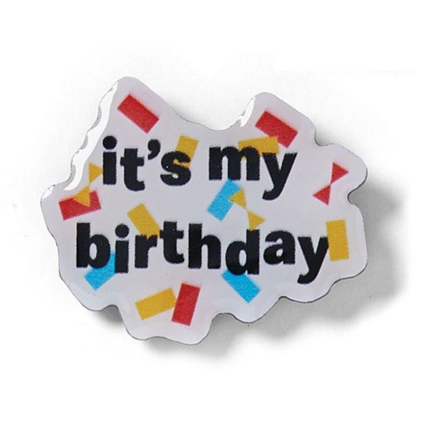 Picture of It's My Birthday Confetti Pin