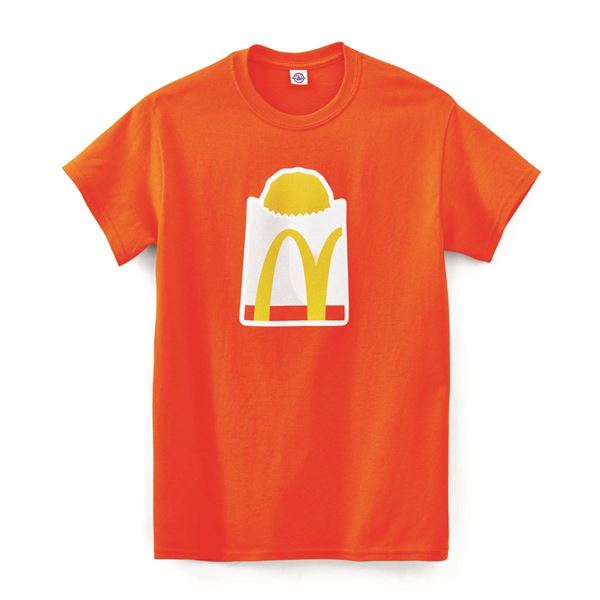 Picture of Unisex Orange Hash Brown T-shirt