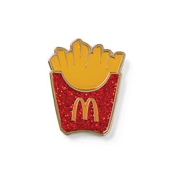 Picture of Glitter Fry Box Lapel Pin