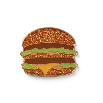 Picture of Glitter Big Mac lapel pin