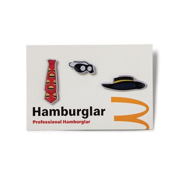 Picture of Hamburglar Lapel Pin Card