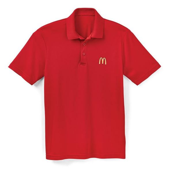 Picture of Men's Red Performance Polo