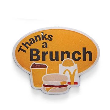 Picture of Thanks a Brunch Lapel Pin