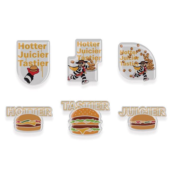 Picture of Best Burger Lapel Pin 6/pk