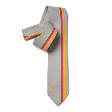 Picture of Men's Grey Stripe Tie