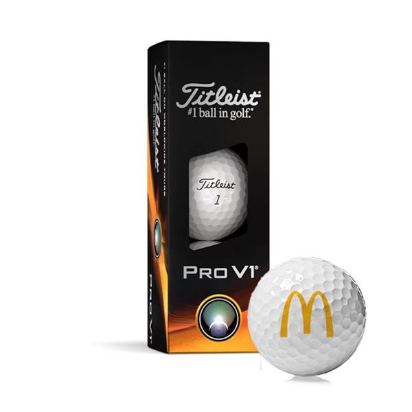 Titleist Pro V1 Golf Balls per Sleeve - Smilemakers - McDonald's approved vendor for branded merchandise