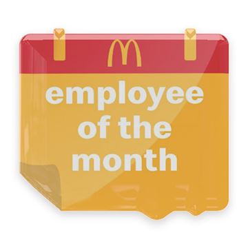 Picture of Employee of the Month Pin