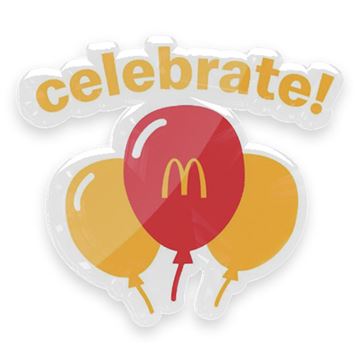 Picture of Celebrate Balloons Pin