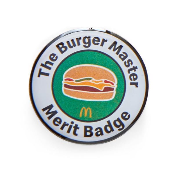 Picture of The Burger Master Lapel Pin