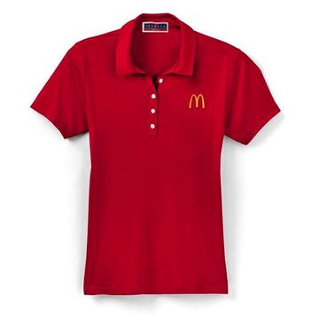 Picture of Ladies' Red Polo