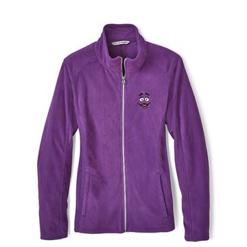 Picture of Ladies' Purple Grimace Fleece Jacket