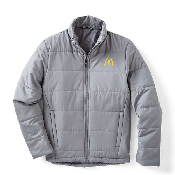 Picture of Men's Grey Arches Puffer Jacket