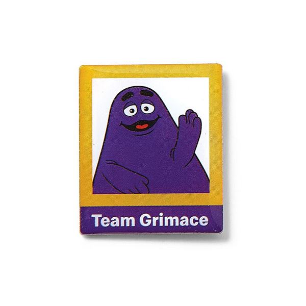 Picture of Team Grimace Lapel Pin