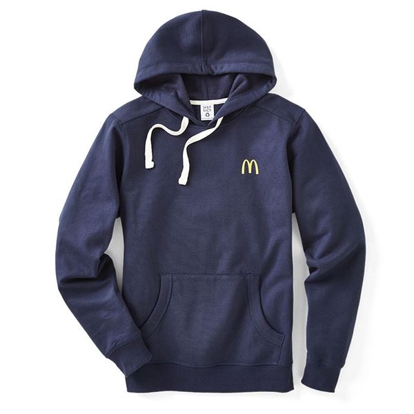 Picture of Unisex Recycled Navy Arches Hoodie
