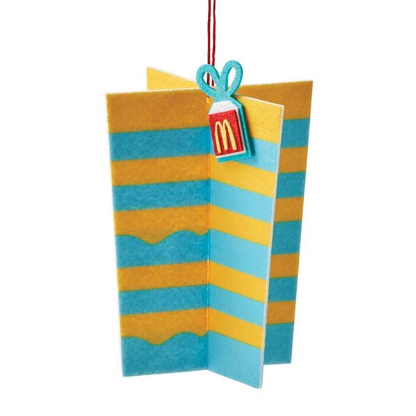 Picture of Melty Cheese Felt Box Tag/Ornament 