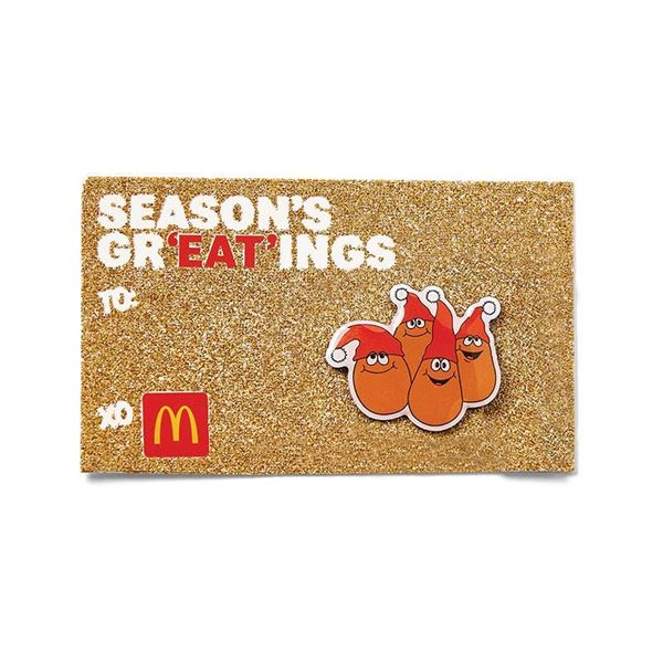 Picture of Holiday McNuggets Lapel Pin Card