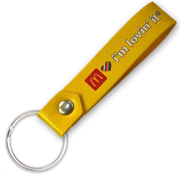 Picture of McDonald's Pride Keystrap Yellow