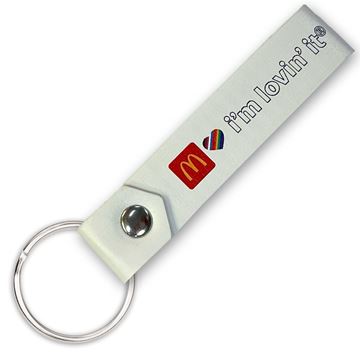 Picture of McDonald's Pride Keystrap White