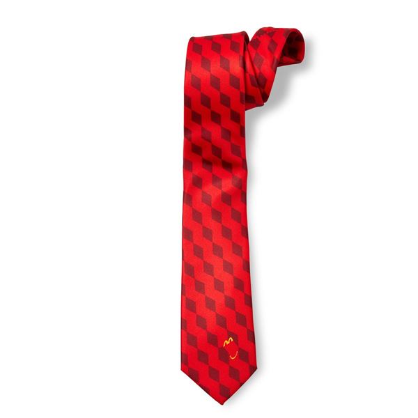 Picture of Happy Meal Diamond Pattern Neck Tie