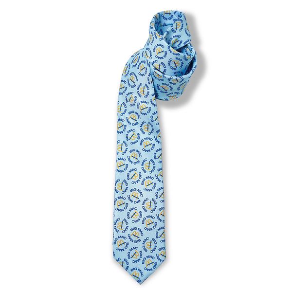 Picture of Retro Big Mac Pattern Neck Tie