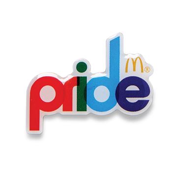 Picture of Pride Wordmark Lapel Pin