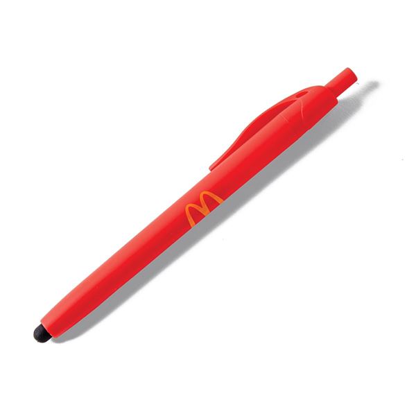 Picture of Red Arches Rubberized Stylus Pen