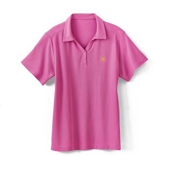 Picture of Ladies' Arches Pink Chromasoft Pique Polo