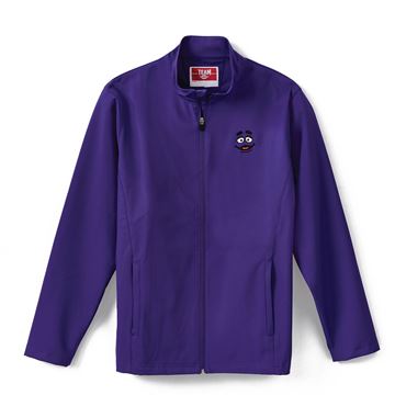 Picture of Men's Purple Grimace Soft Shell Jacket