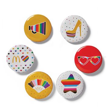 Picture of Pride Buttons 6/pk