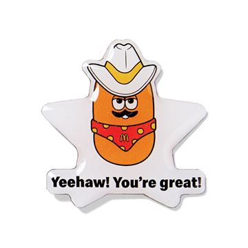 Picture of Cowboy McNugget Buddy Lapel Pin